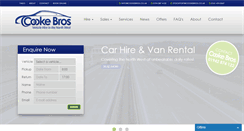 Desktop Screenshot of cookebros.co.uk